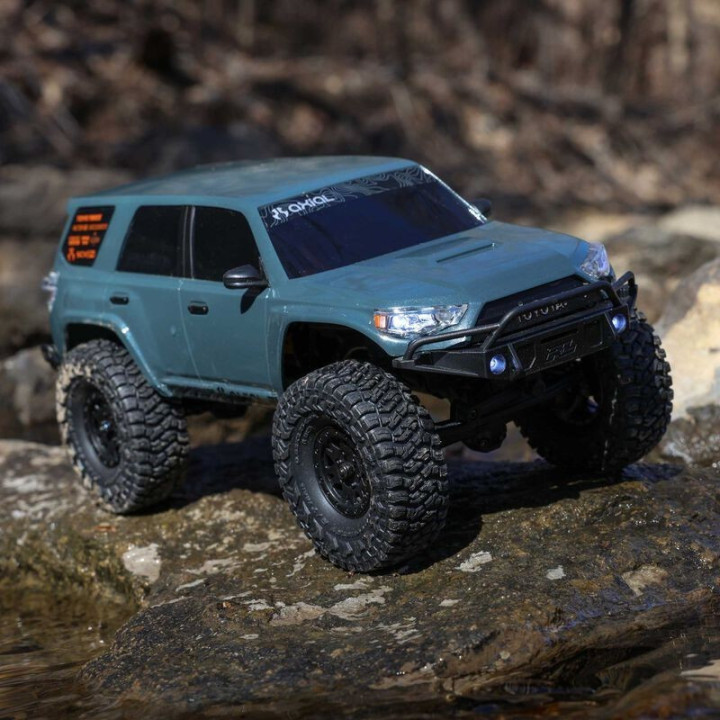 Axial-Scx24-Toyota-4Runner-4X4-Rtr-Brushed-Rock-Crawler-(Battery-&-Charger-Included)-Gray