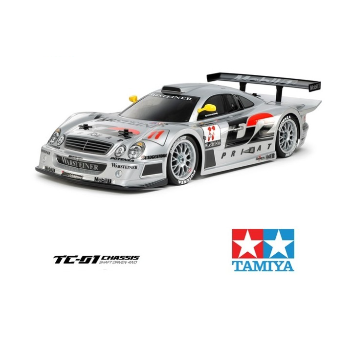 Tamiya TC-01 Mercedes-Benz CLK-GTR | Chasis RC 1/10 de Competición