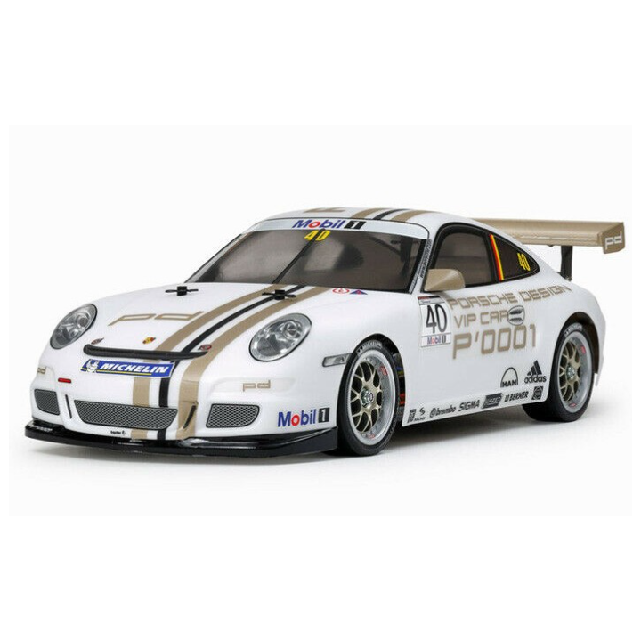 Tamiya TT-01E Porsche 911 GT3 Cup 2008 RC 1/10