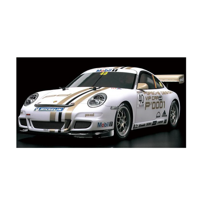 Tamiya TT-01E Porsche 911 GT3 Cup 2008 RC 1/10
