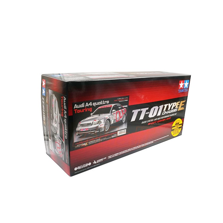 Tamiya TT-01E Audi A4 Quattro 1/10 – Coche RC Eléctrico