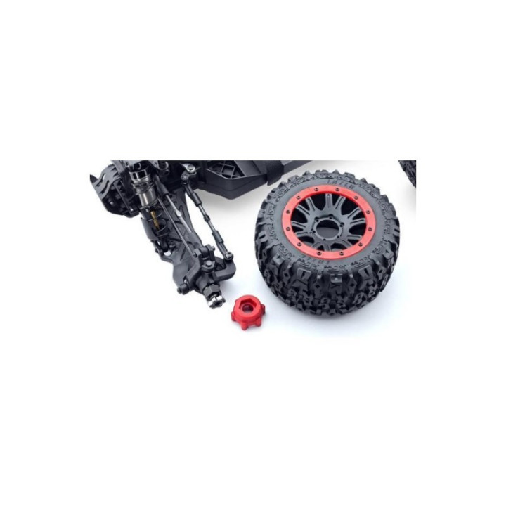 HNR Mars X6S 1/8 4X4 RTR Waterproof Brushless 150A 2200KV Rojo