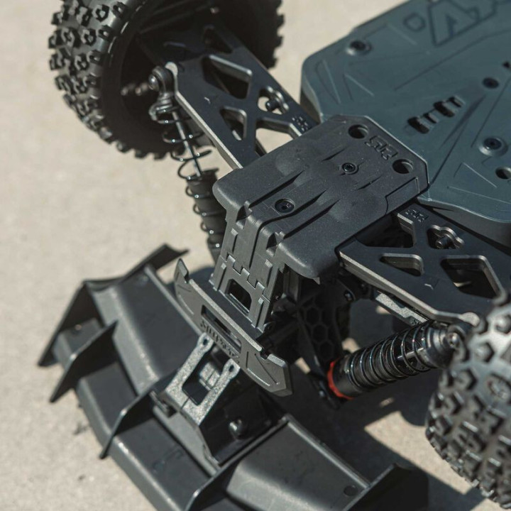 Arrma 1/8 Typhon Mega 665 4X4 RTR Brushed Buggy Blue