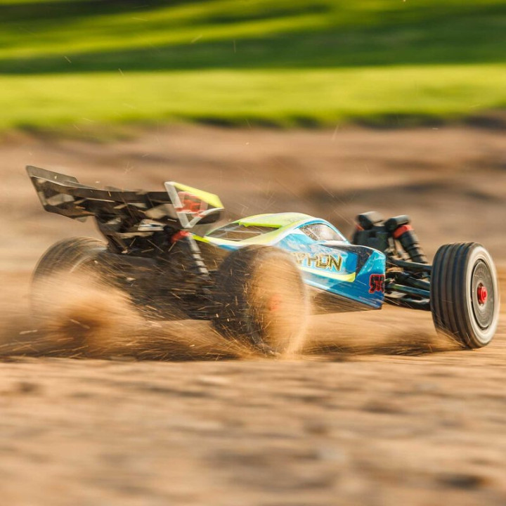 Arrma 1/8 Typhon Mega 665 4X4 RTR Brushed Buggy Blue