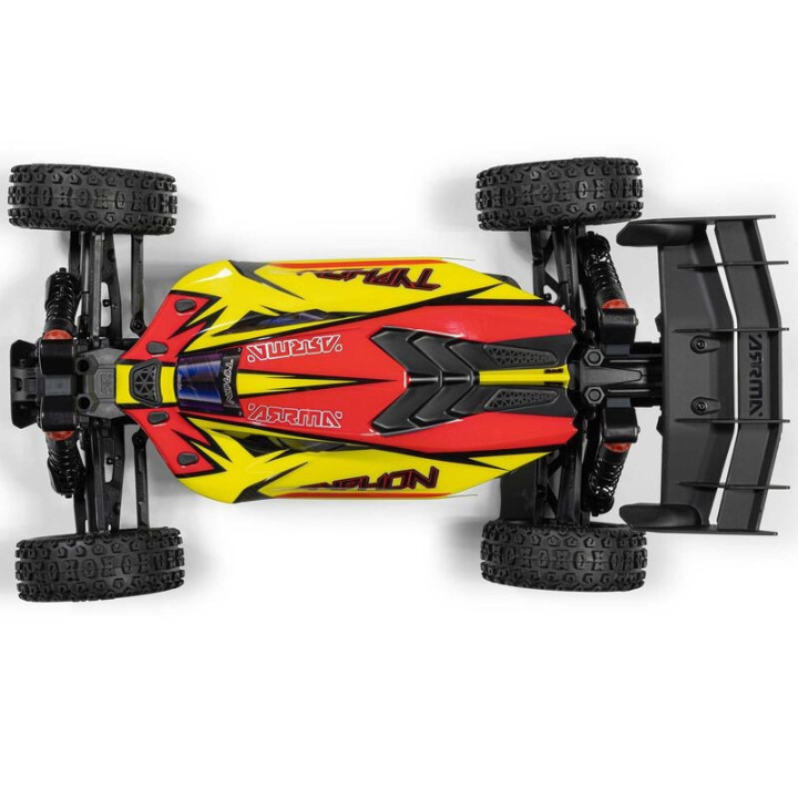 Arrma 1/8 Typhon Mega 665 4X4 RTR Brushed Buggy Yellow