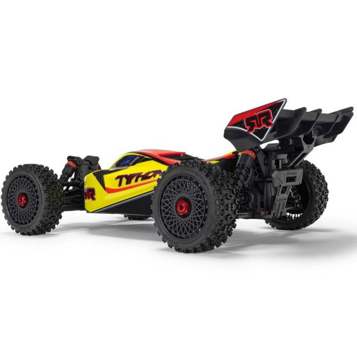Arrma 1/8 Typhon Mega 665 4X4 RTR Brushed Buggy Yellow