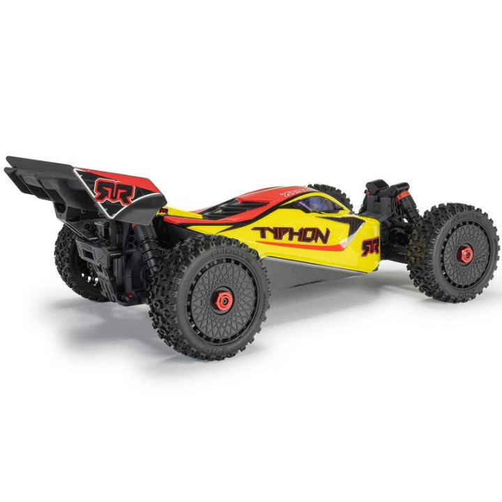 Arrma 1/8 Typhon Mega 665 4X4 RTR Brushed Buggy Yellow