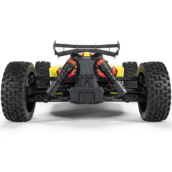 Arrma 1/8 Typhon Mega 665 4X4 RTR Brushed Buggy Yellow