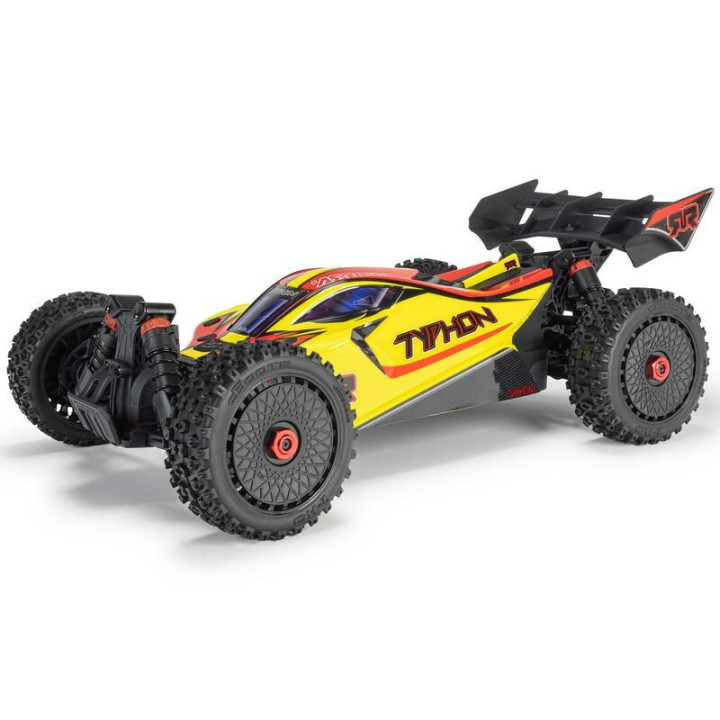 Arrma 1/8 Typhon Mega 665 4X4 RTR Brushed Buggy Yellow