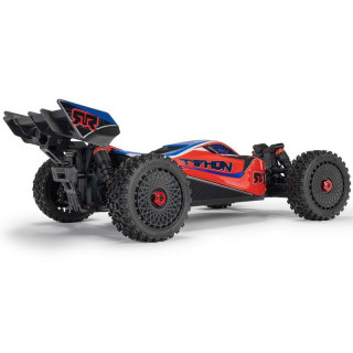 Arrma Red Typhon Mega 665 1/8 4X4 Brushed RTR Buggy