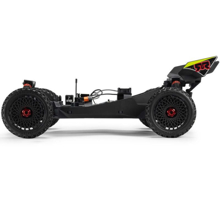 Arrma Red Typhon Mega 665 1/8 4X4 Brushed RTR Buggy