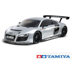 Tamiya TT-02 Audi R8 LMS 2008 1/10 RC – Coche Touring 4WD Eléctrico