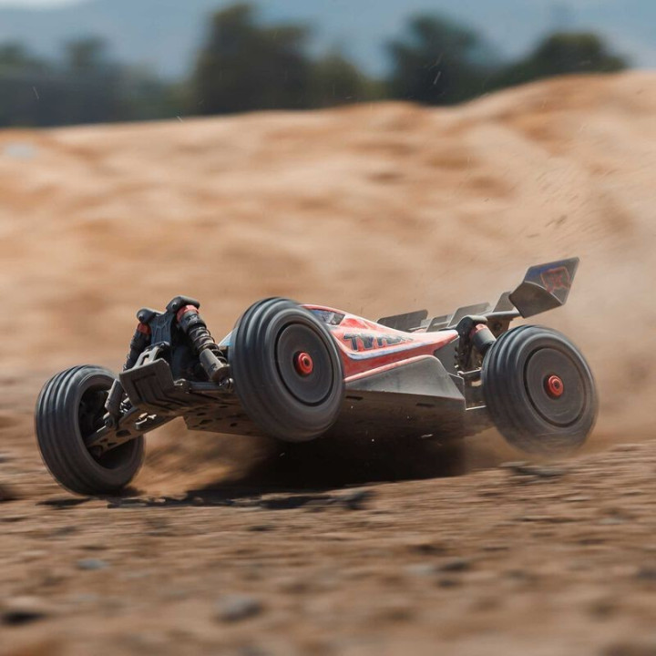 Arrma Rojo Typhon 223S DSC 1/8 4X4 Brushless RTR Buggy