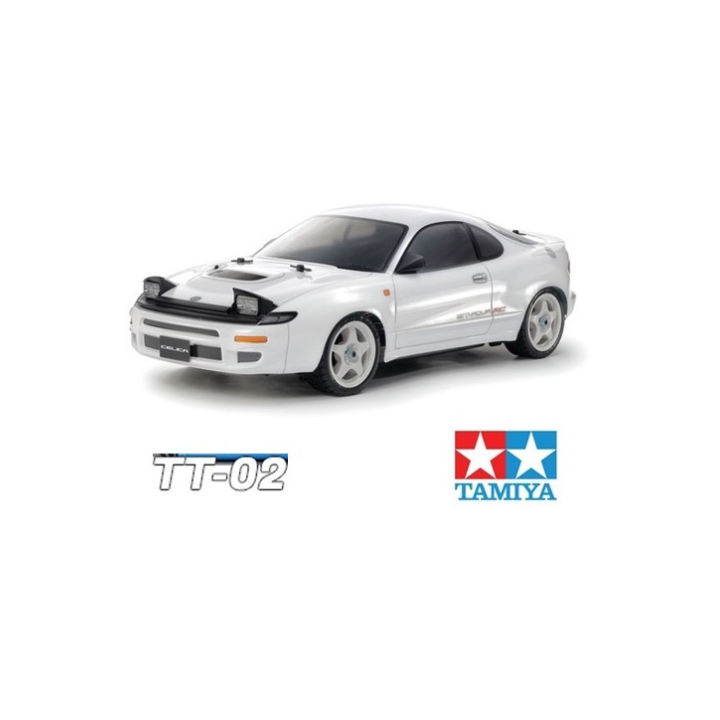 Tamiya TT-02 Toyota Celica GT-Four ST185 – Coche RC 1/10 Rally 4WD