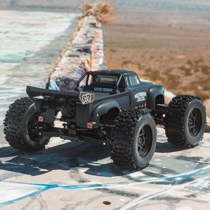 Arrma Notorious 6S V6 ST 4X4 BLX Brushless RTR Negro