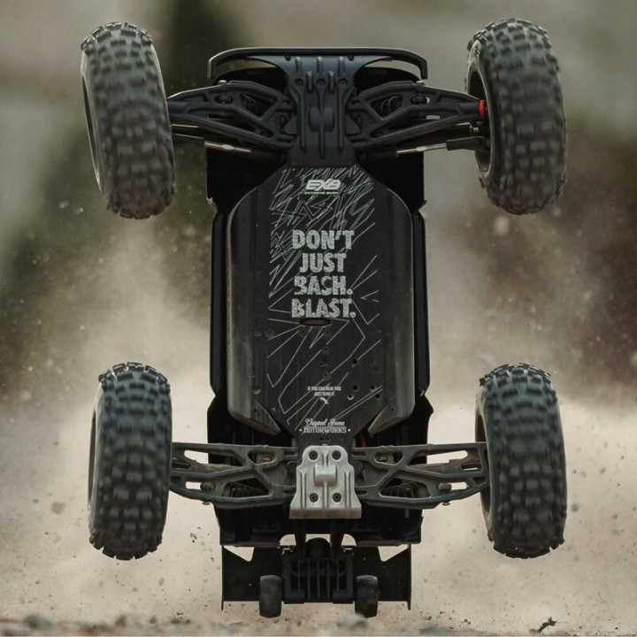 Arrma Notorious 6S V6 ST 4X4 BLX Brushless RTR Negro