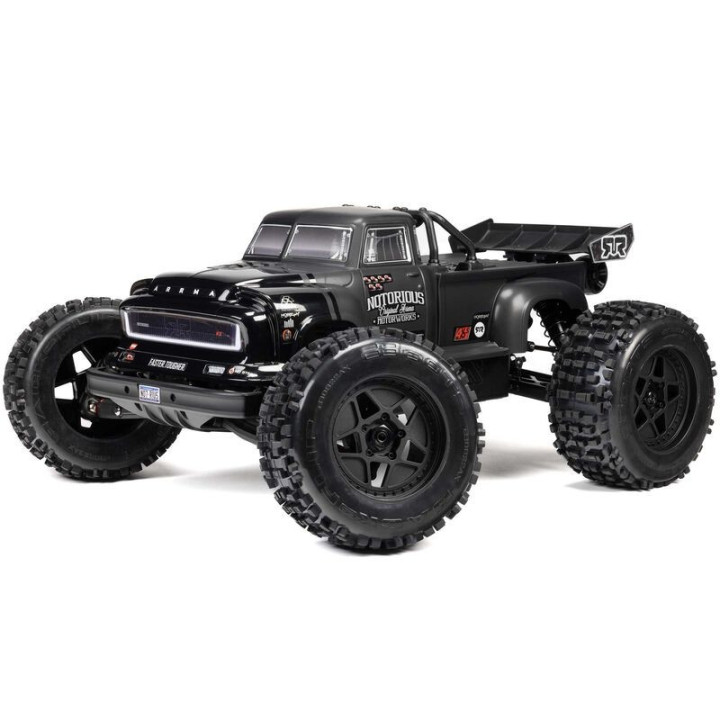 Arrma Notorious 6S V6 ST 4X4 BLX Brushless RTR Negro