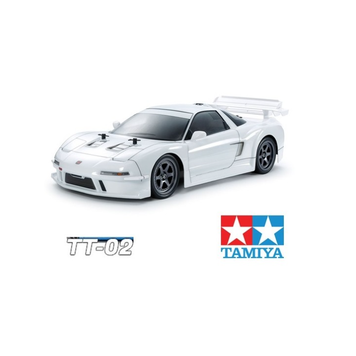 Tamiya TT-02 Honda NSX Racing 1998 Painted Body | Coche RC 1/10 4WD