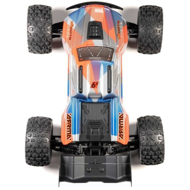 Arrma Kraton 6S V6 MT 4X4 BLX Brushless RTR Naranja