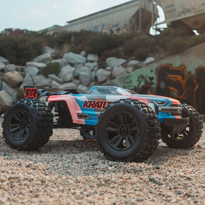 Arrma Kraton 6S V6 MT 4X4 BLX Brushless RTR Naranja