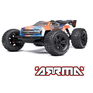 Arrma Kraton 6S V6 MT 4X4 BLX Brushless RTR Naranja