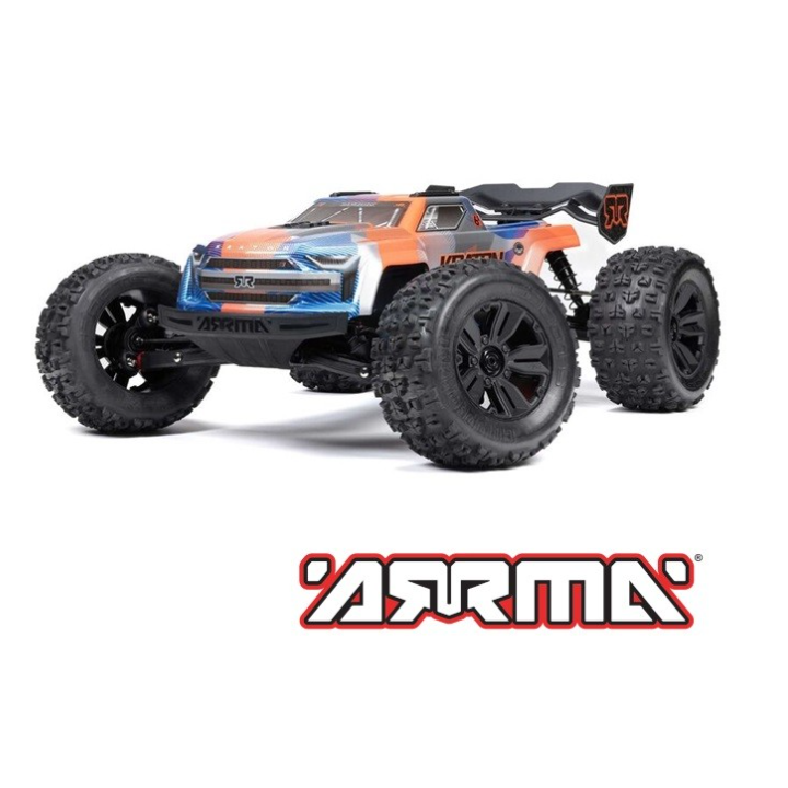 Arrma Kraton 6S V6 MT 4X4 BLX Brushless RTR Naranja