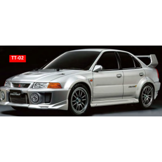 Tamiya TT-02 Mitsubishi Lancer Evo V 1/10 RC – Rally y Realismo