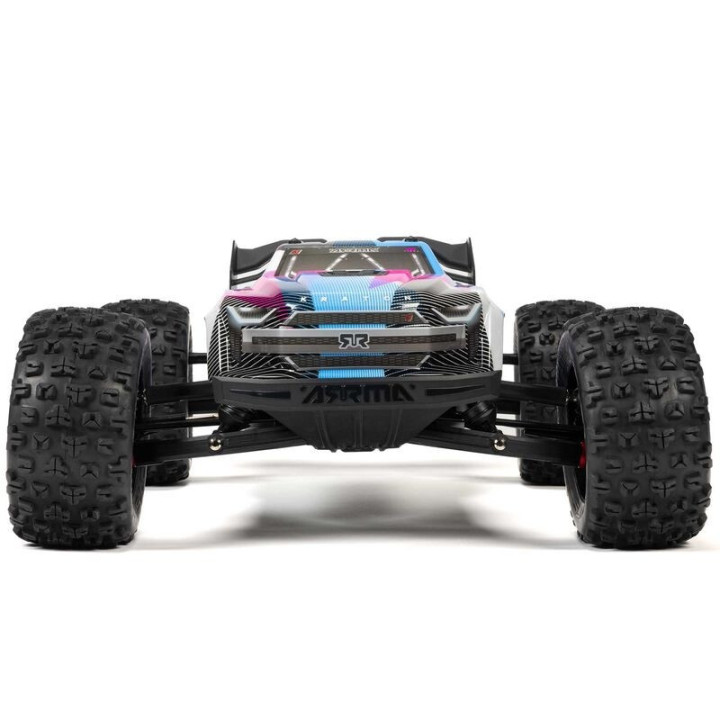 Arrma Kraton 6S V6 MT 4X4 BLX Brushless RTR Rosa