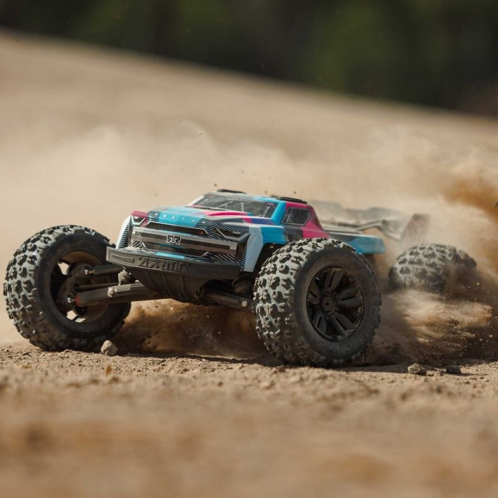 Arrma Kraton 6S V6 MT 4X4 BLX Brushless RTR Rosa