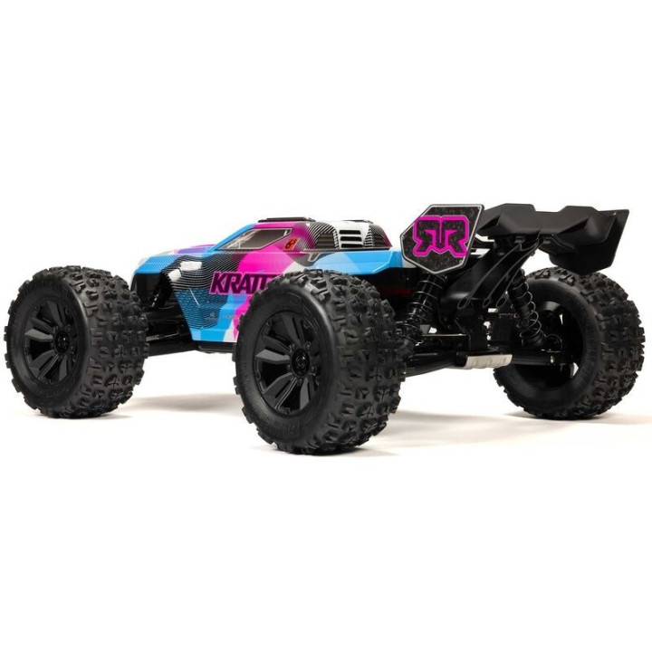 Arrma Kraton 6S V6 MT 4X4 BLX Brushless RTR Rosa