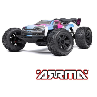 Arrma Kraton 6S V6 MT 4X4 BLX Brushless RTR Rosa