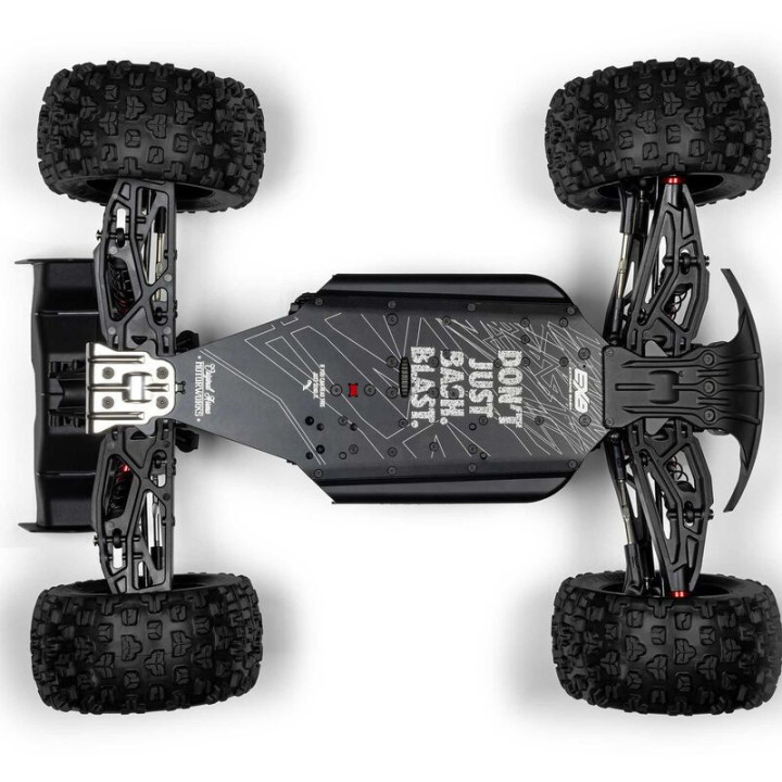 Arrma Kraton 6S EXB 4X4 BLX Brushless Speed Truck Negro
