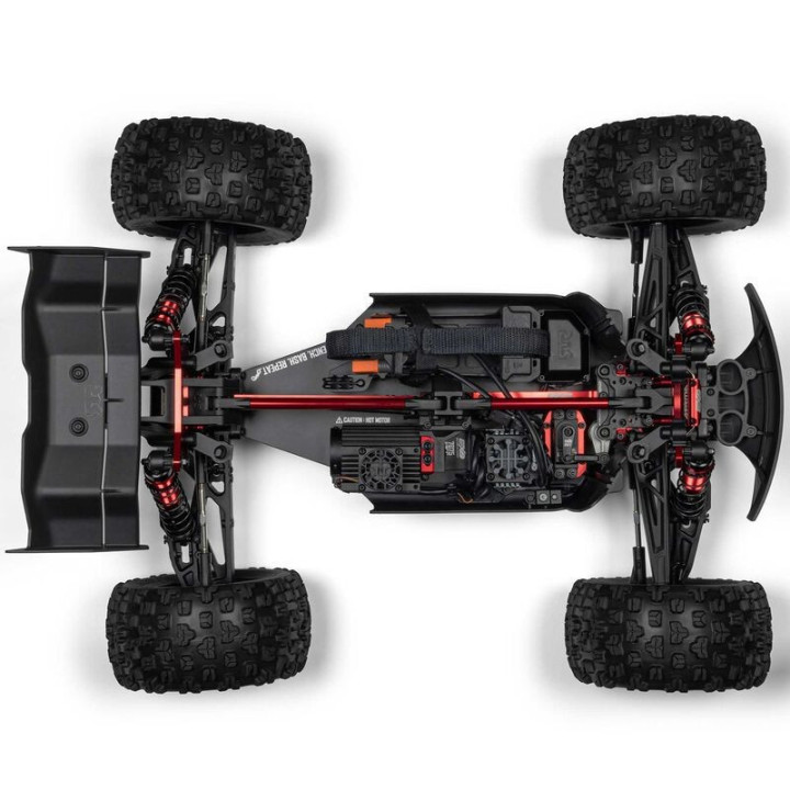 Arrma Kraton 6S EXB 4X4 BLX Brushless Speed Truck Negro