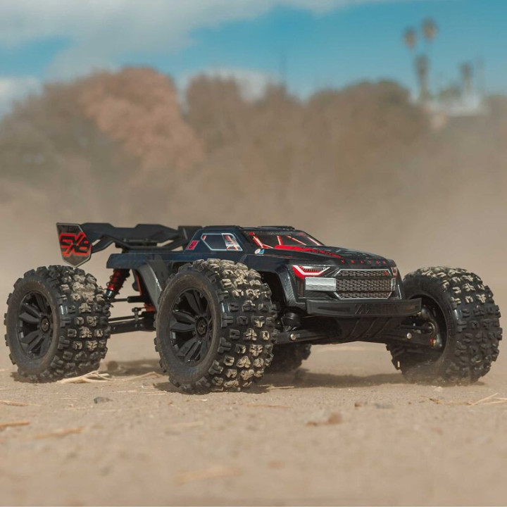 Arrma Kraton 6S EXB 4X4 BLX Brushless Speed Truck Negro