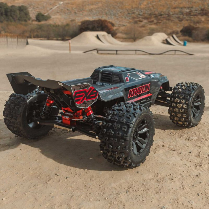 Arrma Kraton 6S EXB 4X4 BLX Brushless Speed Truck Negro