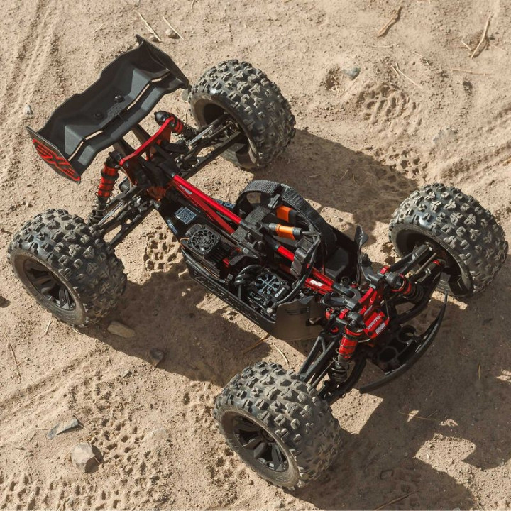 Arrma Kraton 6S EXB 4X4 BLX Brushless Speed Truck Negro