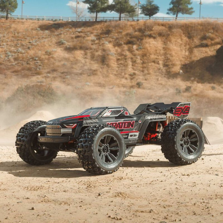 Arrma Kraton 6S EXB 4X4 BLX Brushless Speed Truck Negro