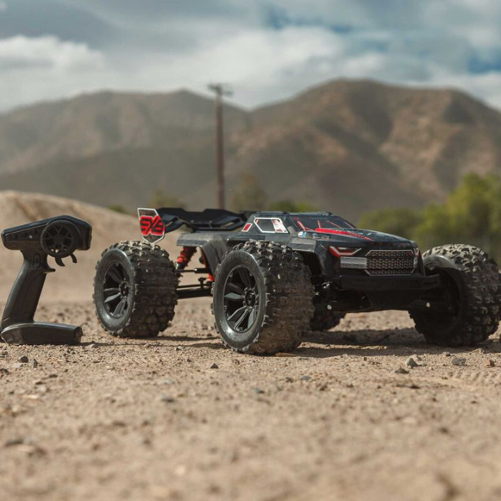 Arrma Kraton 6S EXB 4X4 BLX Brushless Speed Truck Negro