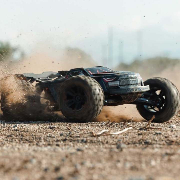 Arrma Kraton 6S EXB 4X4 BLX Brushless Speed Truck Negro