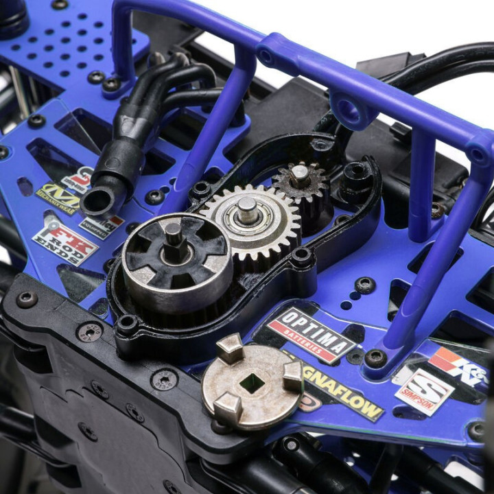 Losi LMT 2.0 Son-Uva Digger 1/8 4X4 Solid Axle BL Brushless RTR Blue
