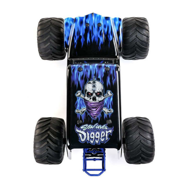 Losi LMT 2.0 Son-Uva Digger 1/8 4X4 Solid Axle BL Brushless RTR Blue
