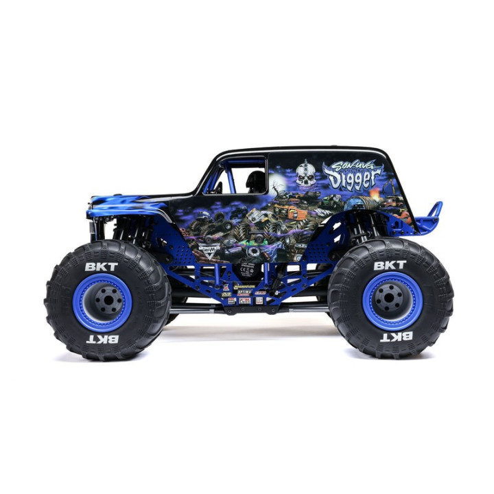 Losi LMT 2.0 Son-Uva Digger 1/8 4X4 Solid Axle BL Brushless RTR Blue