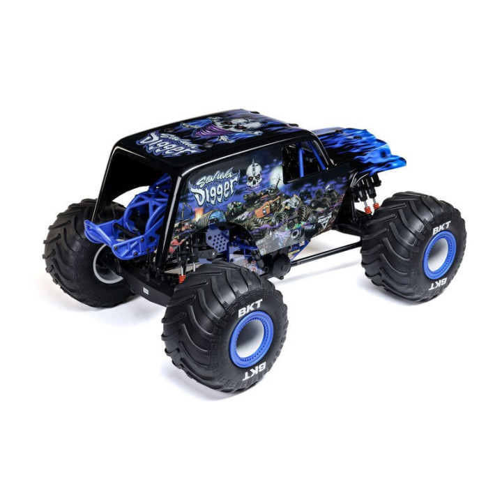 Losi LMT 2.0 Son-Uva Digger 1/8 4X4 Solid Axle BL Brushless RTR Blue