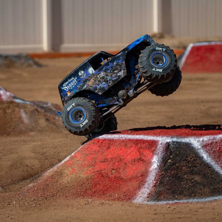 Losi LMT 2.0 Son-Uva Digger 1/8 4X4 Solid Axle BL Brushless RTR Blue
