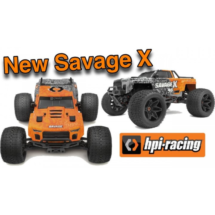 HPI Savage X FLUX V2 GT-6 1/8 4X4 Brushless RTR 2.4GHz
