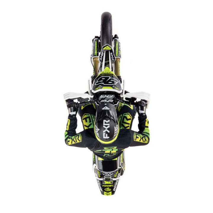 Losi Promoto-SM FXR 1/4 Supermoto RC Motorcycle Blanco Completo