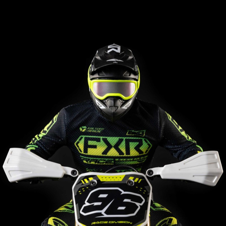 Losi Promoto-SM FXR 1/4 Supermoto RC Motorcycle Blanco Completo