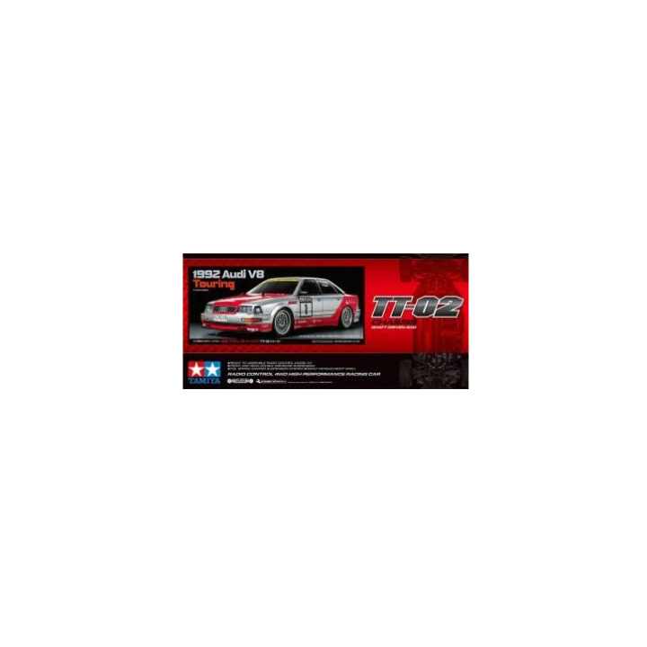 Tamiya TT-02 Audi V8 Touring 1992 – Coche RC 1/10 DTM