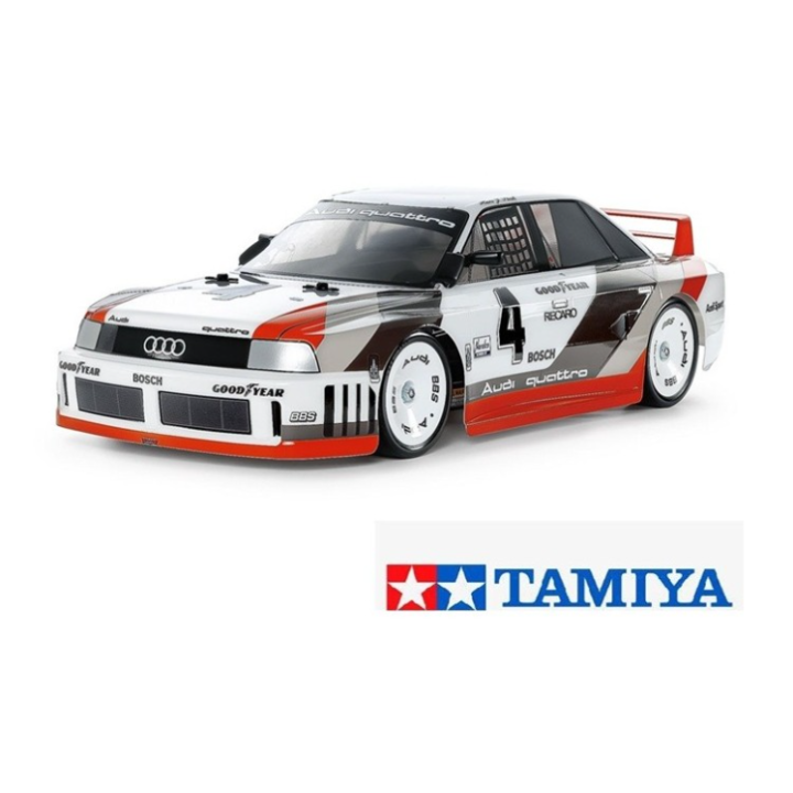 Tamiya TT-02 Audi 90 Quattro Racing 1/10 – Kit RC de Competición