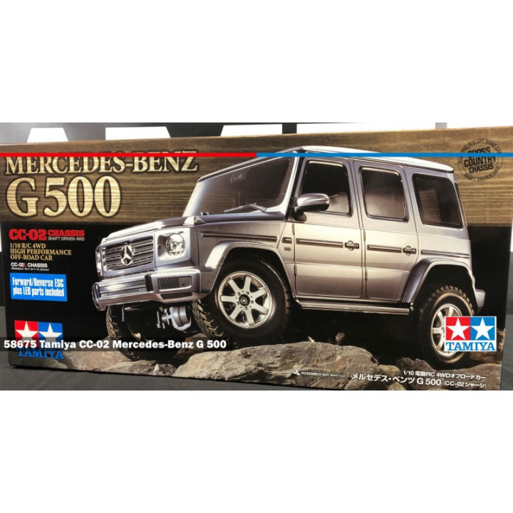 tamiya unimog 406 cc-02 1/10 rc 4wd off-road kit